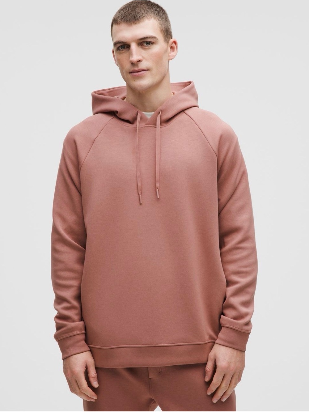 NWT Lululemon Smooth Spacer Pullover Hoodie in Red Clay Color Size L